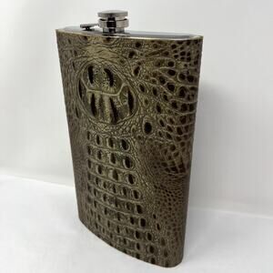 64oz Stainless Steel 11 Inches Tall Flask Alcohol Liquor Storage Fuel Gag Gift